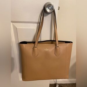 Kate Spade park lane large tote, cashew butter